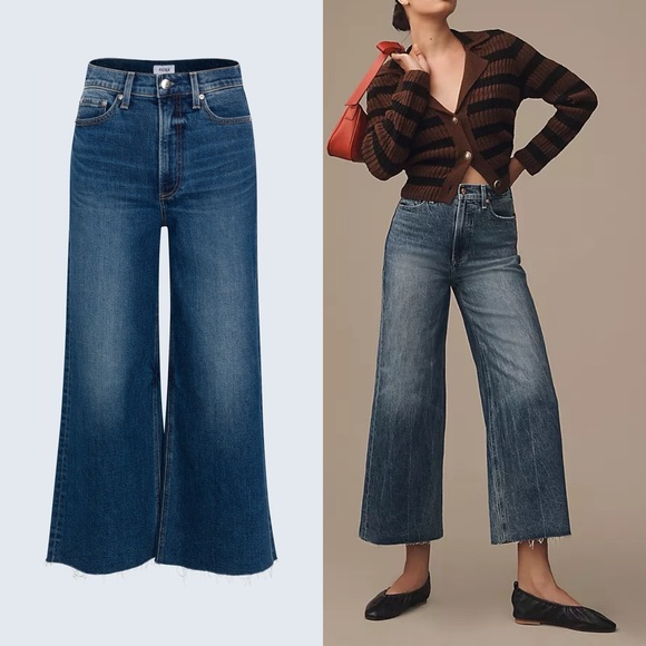 Pistola Lana Ultra Wide Leg Crop Haw Jeans